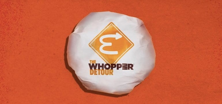 Burger King's 'Whopper Detour'