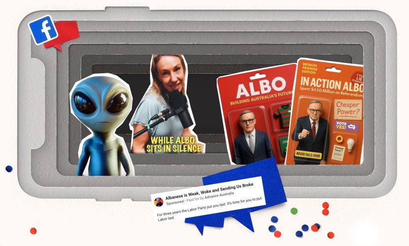 AI generated ad campaign has been used in the Australian Federal Election