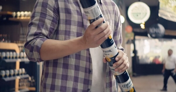 Screw a Six-Pack! Corona's Beer Cans Stack